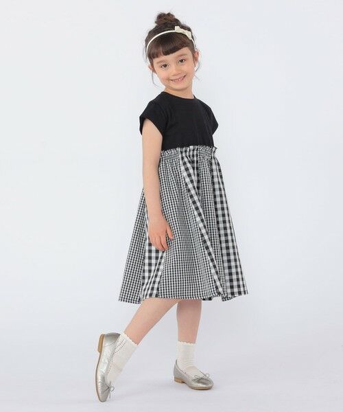 SHIPS / シップス ロング・マキシ丈ワンピース | SHIPS KIDS:100〜130cm / パネル 切替 ワンピース | 詳細24