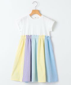 SHIPS / シップス ロング・マキシ丈ワンピース | SHIPS KIDS:140〜150cm / パネル 切替 ワンピース