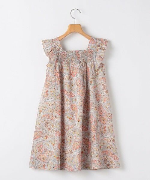 SHIPS / シップス ロング・マキシ丈ワンピース | SHIPS KIDS:100〜130cm / リバティ ノースリーブ ワンピース | 詳細1