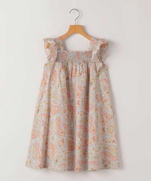 SHIPS / シップス ロング・マキシ丈ワンピース | SHIPS KIDS:100〜130cm / リバティ ノースリーブ ワンピース | 詳細7