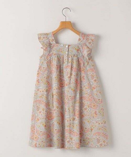 SHIPS / シップス ロング・マキシ丈ワンピース | SHIPS KIDS:100〜130cm / リバティ ノースリーブ ワンピース | 詳細8