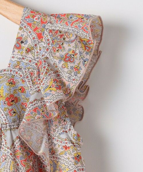 SHIPS / シップス ロング・マキシ丈ワンピース | SHIPS KIDS:100〜130cm / リバティ ノースリーブ ワンピース | 詳細4