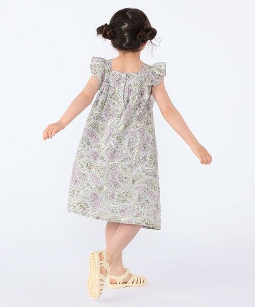 SHIPS / シップス ロング・マキシ丈ワンピース | SHIPS KIDS:100〜130cm / リバティ ノースリーブ ワンピース | 詳細23