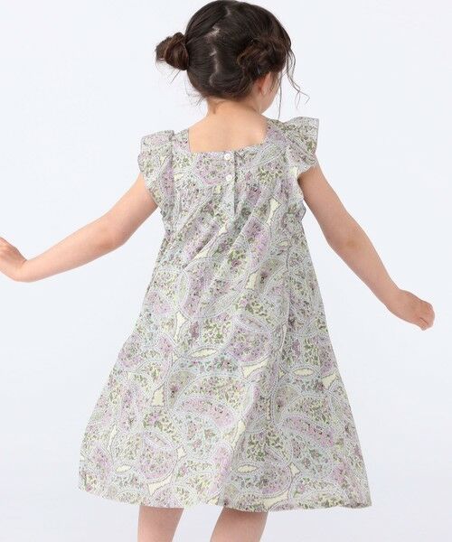 SHIPS / シップス ロング・マキシ丈ワンピース | SHIPS KIDS:100〜130cm / リバティ ノースリーブ ワンピース | 詳細18