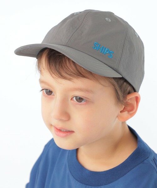 SHIPS / シップス キャップ | SHIPS KIDS:日除け付き ロゴ キャップ | 詳細2