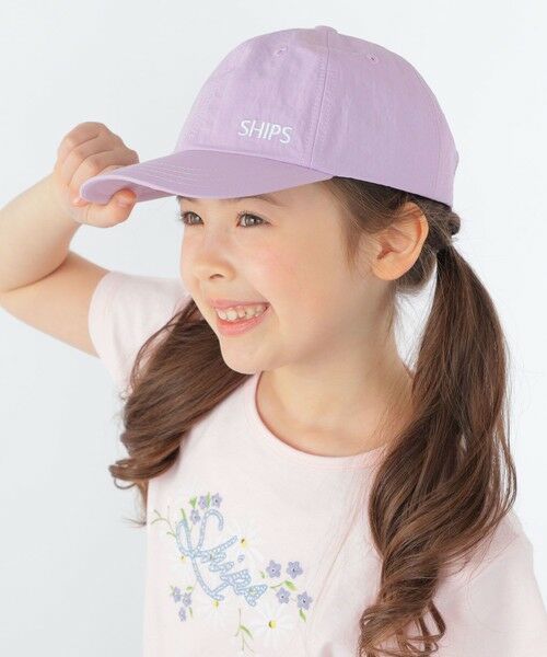 SHIPS / シップス キャップ | SHIPS KIDS:日除け付き ロゴ キャップ | 詳細12