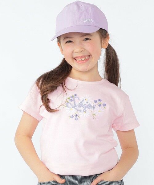 SHIPS / シップス キャップ | SHIPS KIDS:日除け付き ロゴ キャップ | 詳細13