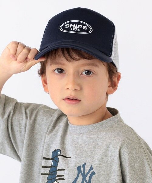 SHIPS / シップス キャップ | SHIPS KIDS:ラウンドブリム メッシュ キャップ | 詳細10