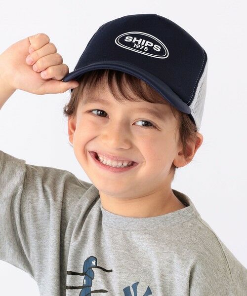 SHIPS / シップス キャップ | SHIPS KIDS:ラウンドブリム メッシュ キャップ | 詳細11