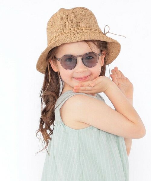 SHIPS / シップス サングラス・メガネ | SHIPS KIDS:クラウンパント型 ミニ サングラス（シルバーグレー）