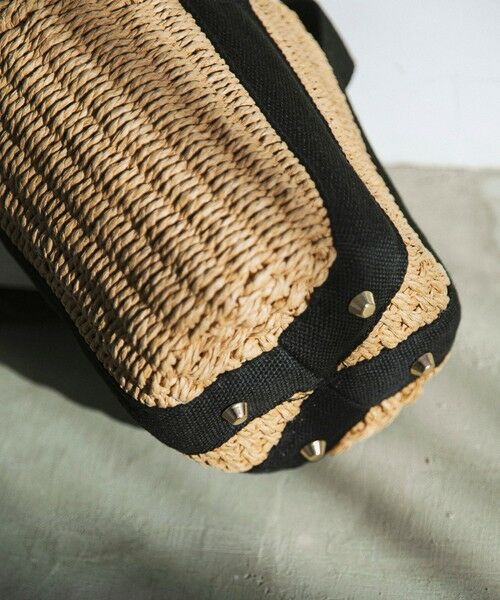 SHIPS / シップス トートバッグ | 《予約》quaranciel: バイカラー テープハンドル ペーパー トート バッグ | 詳細3