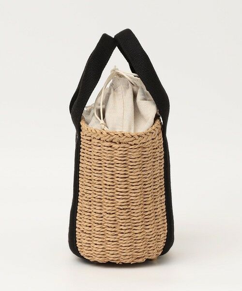 SHIPS / シップス トートバッグ | 《予約》quaranciel: バイカラー テープハンドル ペーパー トート バッグ | 詳細18