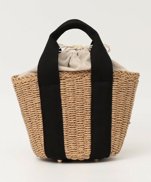 SHIPS / シップス トートバッグ | 《予約》quaranciel: バイカラー テープハンドル ペーパー トート バッグ | 詳細19