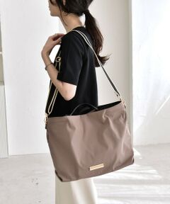 SHIPS / シップス トートバッグ | 《予約》quaranciel: ラインベルト 2way ショルダー トート バッグ（A4対応）