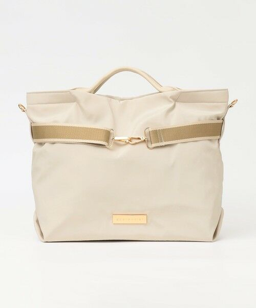 SHIPS / シップス トートバッグ | 《予約》quaranciel: ラインベルト 2way ショルダー トート バッグ（A4対応） | 詳細5