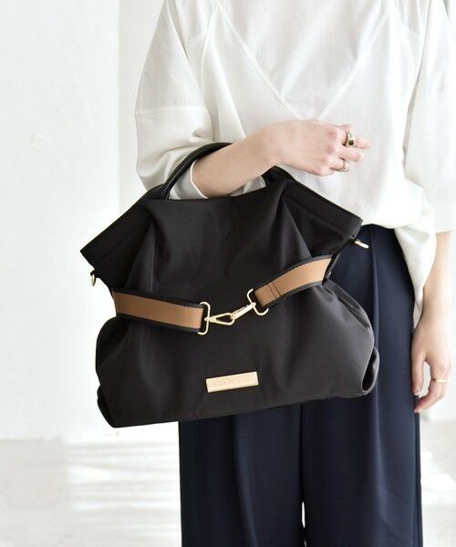 SHIPS / シップス トートバッグ | 《予約》quaranciel: ラインベルト 2way ショルダー トート バッグ（A4対応） | 詳細12