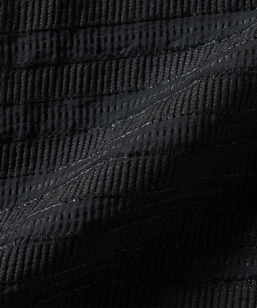 SHIPS / シップス シャツ・ブラウス | 《予約》quaranciel:〈洗濯機可能〉ジャガード ボーダー シアー ブラウス | 詳細16