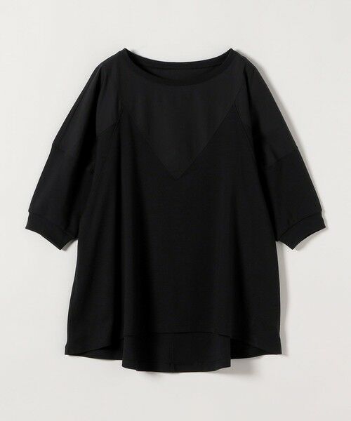 SHIPS / シップス Tシャツ | 《予約》quaranciel:〈接触冷感/汗染み防止加工/洗濯機可能〉ドッキング Aライン カットソー | 詳細26