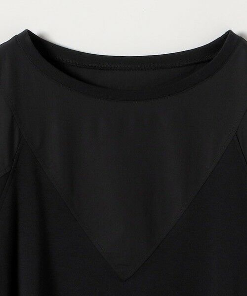 SHIPS / シップス Tシャツ | 《予約》quaranciel:〈接触冷感/汗染み防止加工/洗濯機可能〉ドッキング Aライン カットソー | 詳細28