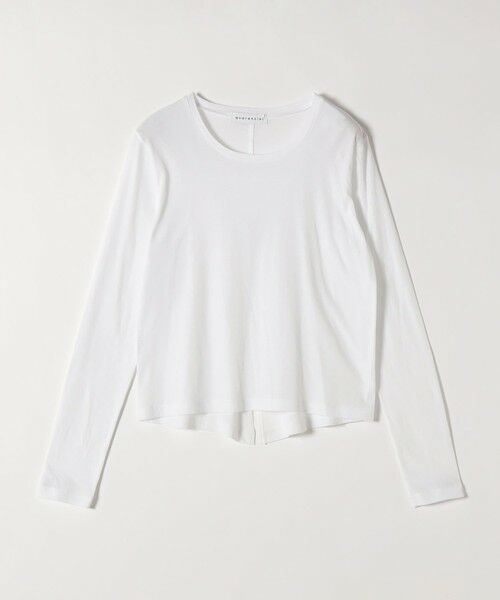 SHIPS / シップス カットソー | 《予約》quaranciel:〈手洗い可能〉コットン シアー クルーネック ロンTEE | 詳細12