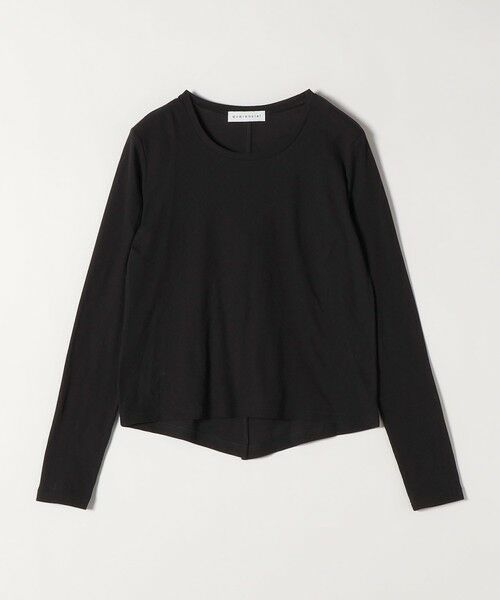 SHIPS / シップス カットソー | 《予約》quaranciel:〈手洗い可能〉コットン シアー クルーネック ロンTEE | 詳細22