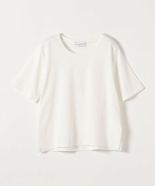 SHIPS / シップス Tシャツ | 《予約》quaranciel:〈接触冷感/汗染み防止加工/洗濯機可能〉ベーシック コンパクト TEE | 詳細12