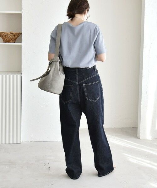 SHIPS / シップス Tシャツ | 《予約》quaranciel:〈接触冷感/汗染み防止加工/洗濯機可能〉ベーシック コンパクト TEE | 詳細30