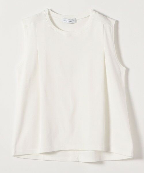 SHIPS / シップス Tシャツ | 《予約》quaranciel:〈接触冷感/汗染み防止加工/洗濯機可能〉クルー ノースリーブ TEE | 詳細11