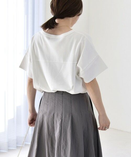 SHIPS / シップス Tシャツ | 《予約》quaranciel:〈接触冷感/汗染み防止加工/洗濯機可能〉CAT プリント TEE | 詳細5