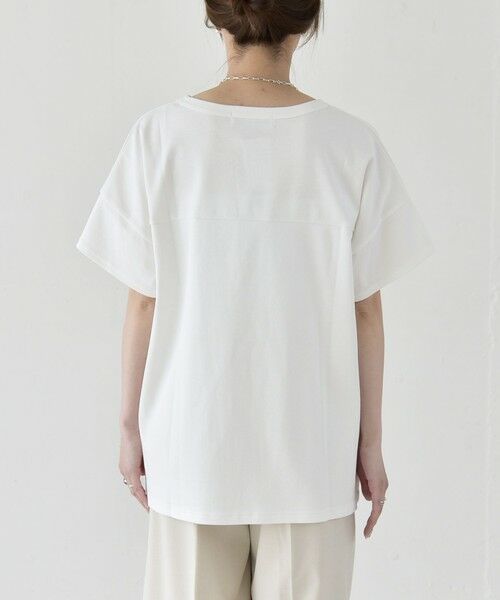 SHIPS / シップス Tシャツ | 《予約》quaranciel:〈接触冷感/汗染み防止加工/洗濯機可能〉CAT プリント TEE | 詳細21