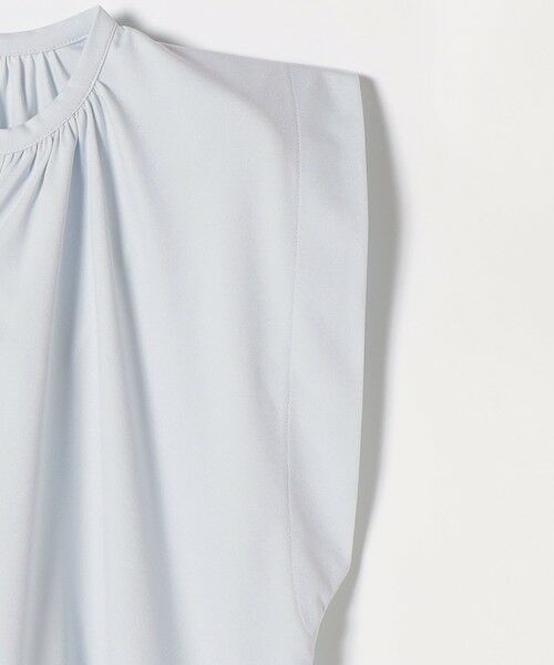 SHIPS / シップス シャツ・ブラウス | 《予約》quaranciel:〈接触冷感/UVカット/吸水速乾/洗濯機可能〉スキッパー ギャザー シャツ カットソー | 詳細29