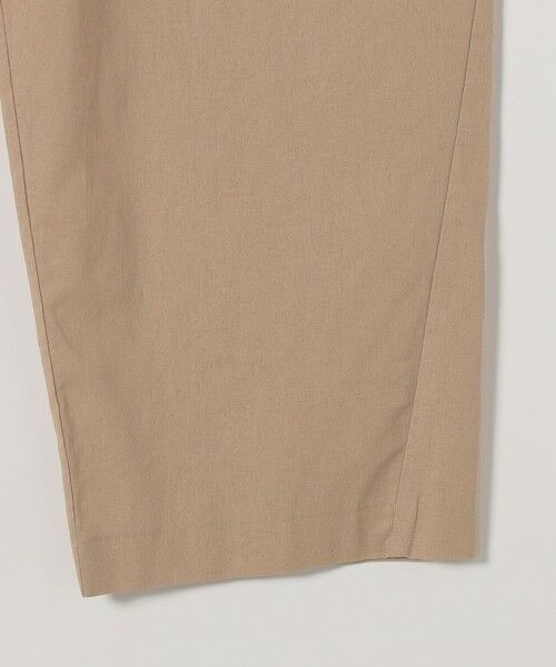 SHIPS / シップス チノ・ワークパンツ | 《予約》quaranciel:〈洗濯機可能〉コットン ベルト ハイウエスト テーパード パンツ | 詳細18