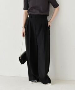 SHIPS / シップス その他パンツ | 《予約》quaranciel:〈洗濯機可能〉CALCULO(R)使用 イージー タック ワイド パンツ