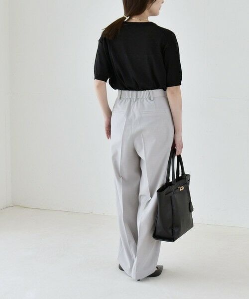 SHIPS / シップス ショート・ハーフ・半端丈パンツ | 《予約》quaranciel:〈洗濯機可能〉CALCULO(R)使用 イージー テーパード パンツ | 詳細13