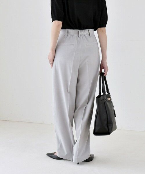 SHIPS / シップス ショート・ハーフ・半端丈パンツ | 《予約》quaranciel:〈洗濯機可能〉CALCULO(R)使用 イージー テーパード パンツ | 詳細17