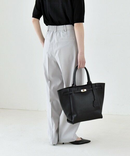 SHIPS / シップス ショート・ハーフ・半端丈パンツ | 《予約》quaranciel:〈洗濯機可能〉CALCULO(R)使用 イージー テーパード パンツ | 詳細18