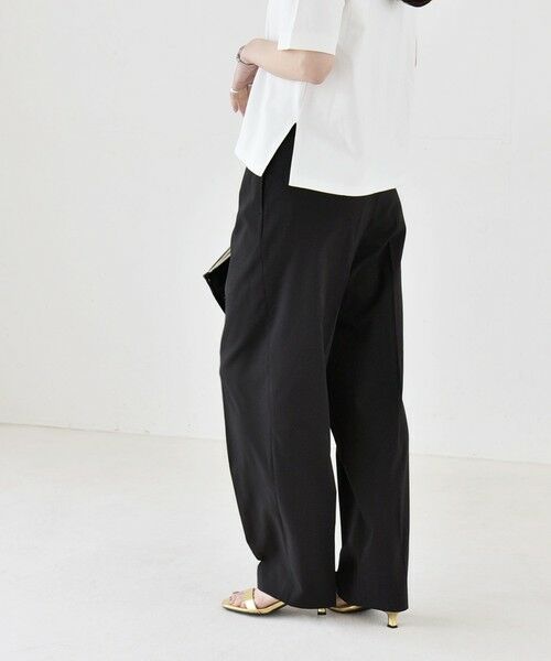 SHIPS / シップス ショート・ハーフ・半端丈パンツ | 《予約》quaranciel:〈洗濯機可能〉CALCULO(R)使用 イージー テーパード パンツ | 詳細30