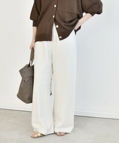 SHIPS / シップス その他パンツ | 《予約》quaranciel:〈手洗い可能〉バイアス ストレッチ イージー ワイド パンツ