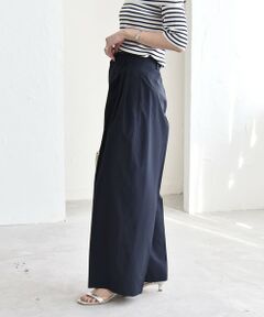 SHIPS / シップス その他パンツ | 《予約》quaranciel:〈接触冷感/UVカット/吸水速乾/洗濯機可能〉3タック ワイド ストレート パンツ