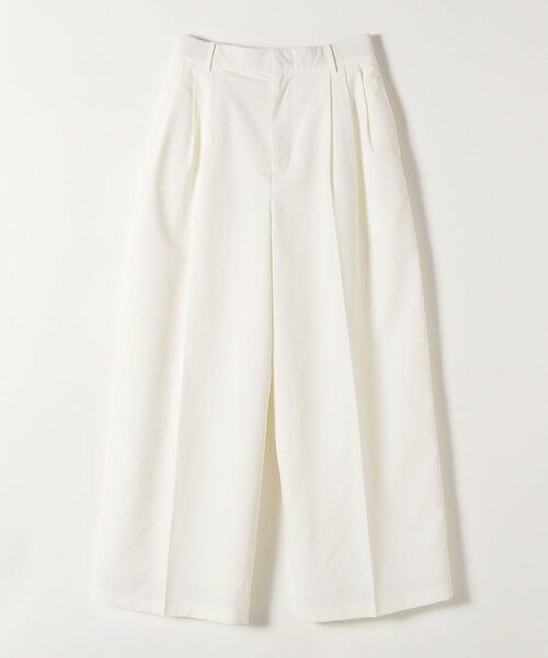 SHIPS / シップス その他パンツ | 《予約》quaranciel:〈接触冷感/UVカット/吸水速乾/洗濯機可能〉3タック ワイド ストレート パンツ | 詳細10