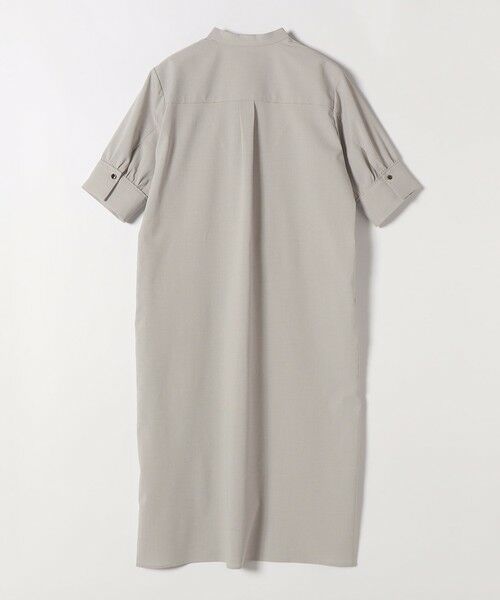 SHIPS / シップス ロング・マキシ丈ワンピース | 《予約》quaranciel:〈洗濯機可能〉CALCULO(R)使用 バンドカラー シャツ ワンピース | 詳細12