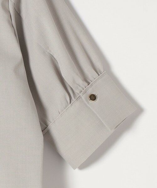 SHIPS / シップス ロング・マキシ丈ワンピース | 《予約》quaranciel:〈洗濯機可能〉CALCULO(R)使用 バンドカラー シャツ ワンピース | 詳細14