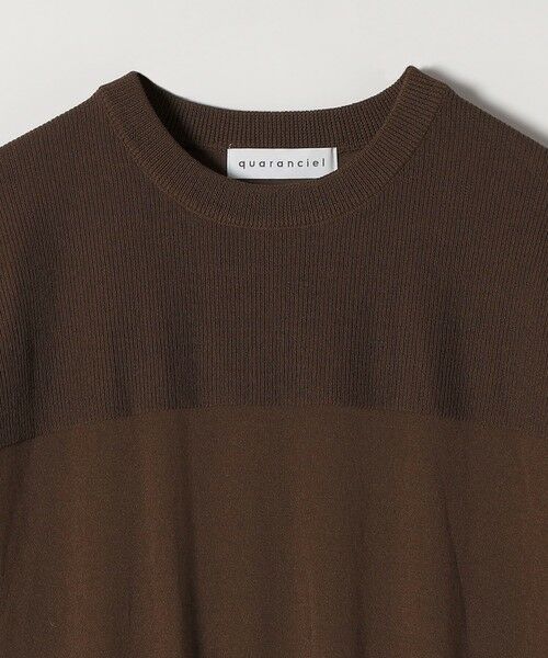SHIPS / シップス ニット・セーター | 《予約》quaranciel:〈接触冷感/手洗い可能〉コンパクト シアー ニット TEE | 詳細26