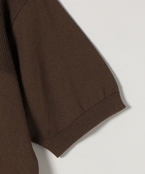 SHIPS / シップス ニット・セーター | 《予約》quaranciel:〈接触冷感/手洗い可能〉コンパクト シアー ニット TEE | 詳細27