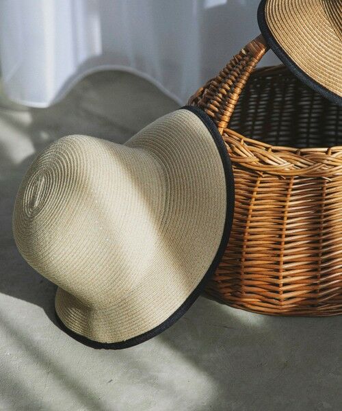 SHIPS / シップス ハット | 《予約》quaranciel:〈手洗い可能〉パイピング ハット | 詳細3