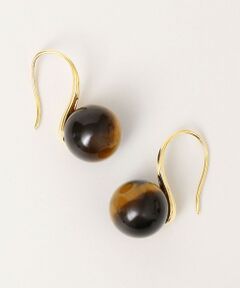 SHIPS / シップス ピアス・イヤリング | quaranciel: ゴールド フック ストーン ピアス