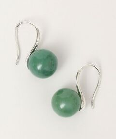 SHIPS / シップス ピアス・イヤリング | quaranciel: ゴールド フック ストーン ピアス