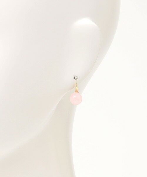 SHIPS / シップス ピアス・イヤリング | quaranciel: ゴールド フック ストーン ピアス | 詳細2
