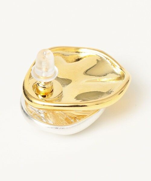 SHIPS / シップス ピアス・イヤリング | quaranciel: メタル モチーフ レイヤード ピアス | 詳細1