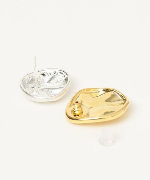 SHIPS / シップス ピアス・イヤリング | quaranciel: メタル モチーフ レイヤード ピアス | 詳細2